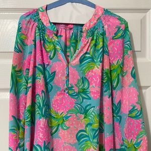 Lilly Pulitzer Elsa Pineapple Shake Medium